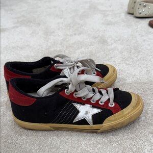 Golden goose Black and Red Sneakers